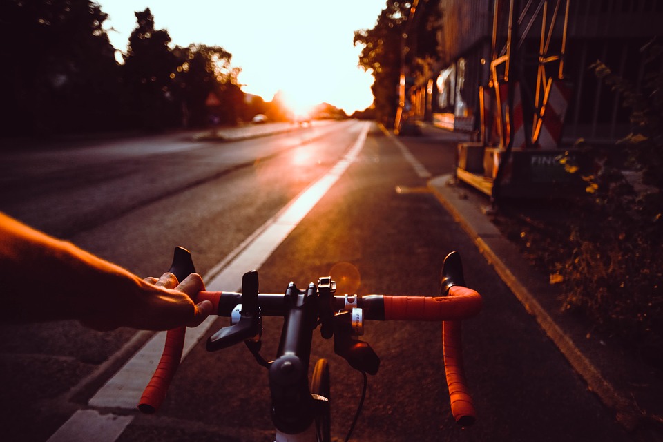 Riding bicycle is fun; you get to enjoy being a kid again while getting into shape.